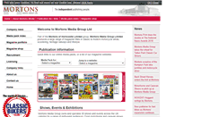 Desktop Screenshot of mortonsmediagroup.com